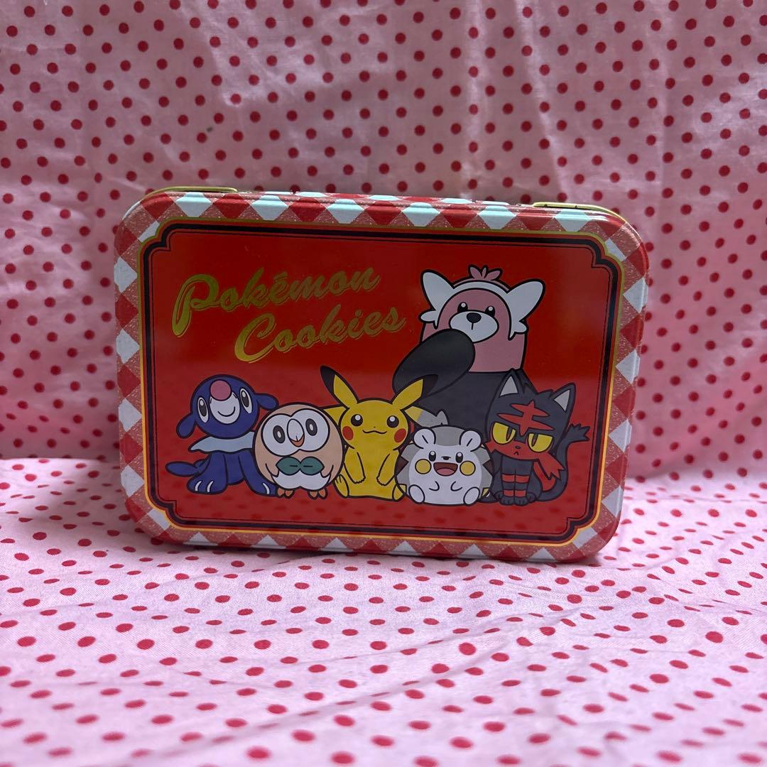 ポケモンセンター限定 ポケモン柄のお菓子の空き缶 - メルカリ