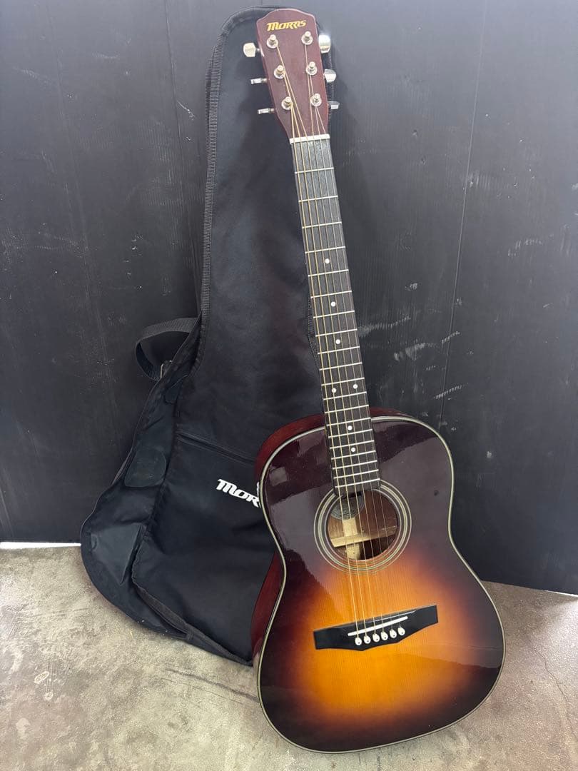 【希少説明書有‼️】Morris L-AITS ミニアコースティックギター
