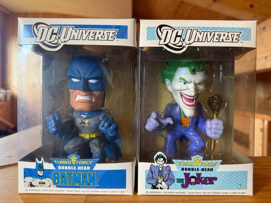 ファンコフォース バブルヘッド　バットマン&ジョーカーセット売り