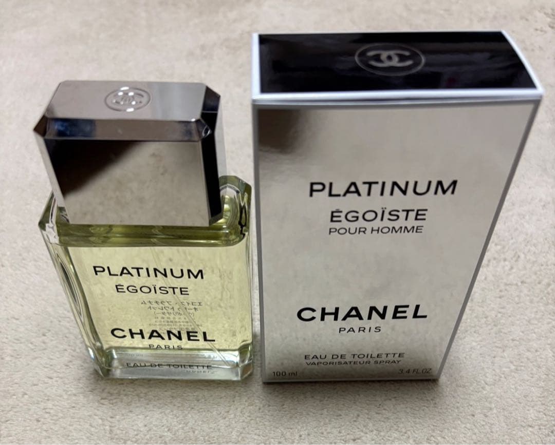 【未使用に近い】シャネル エゴイスト プラチナム オードゥトワレット 100ml