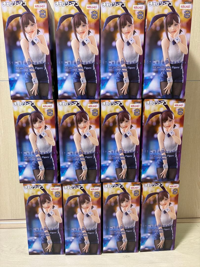 【ラウンドワン限定】コベニ　バニーガール　フィギュア12点セット