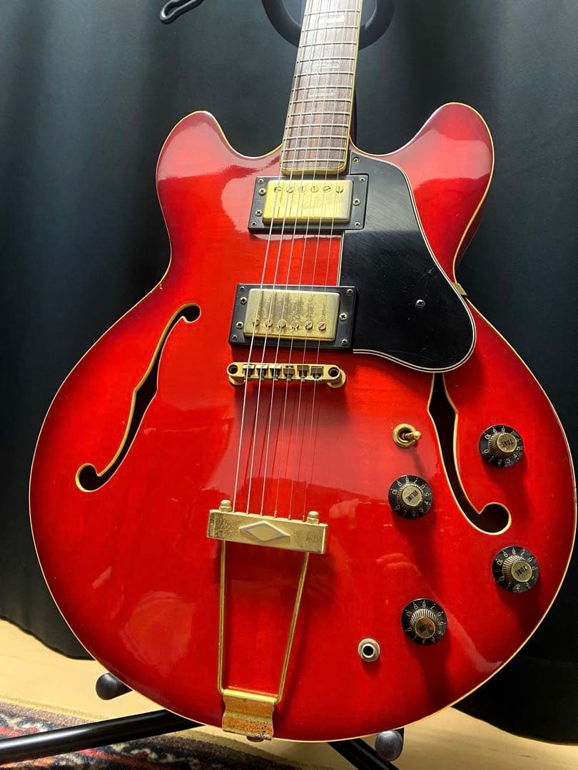 日本製 JapanVintage マツモク製造Ventura セミアコ 激レア M#265 CTM -Natural Open Pore- | 【クロサワ楽器店オンラインショップ