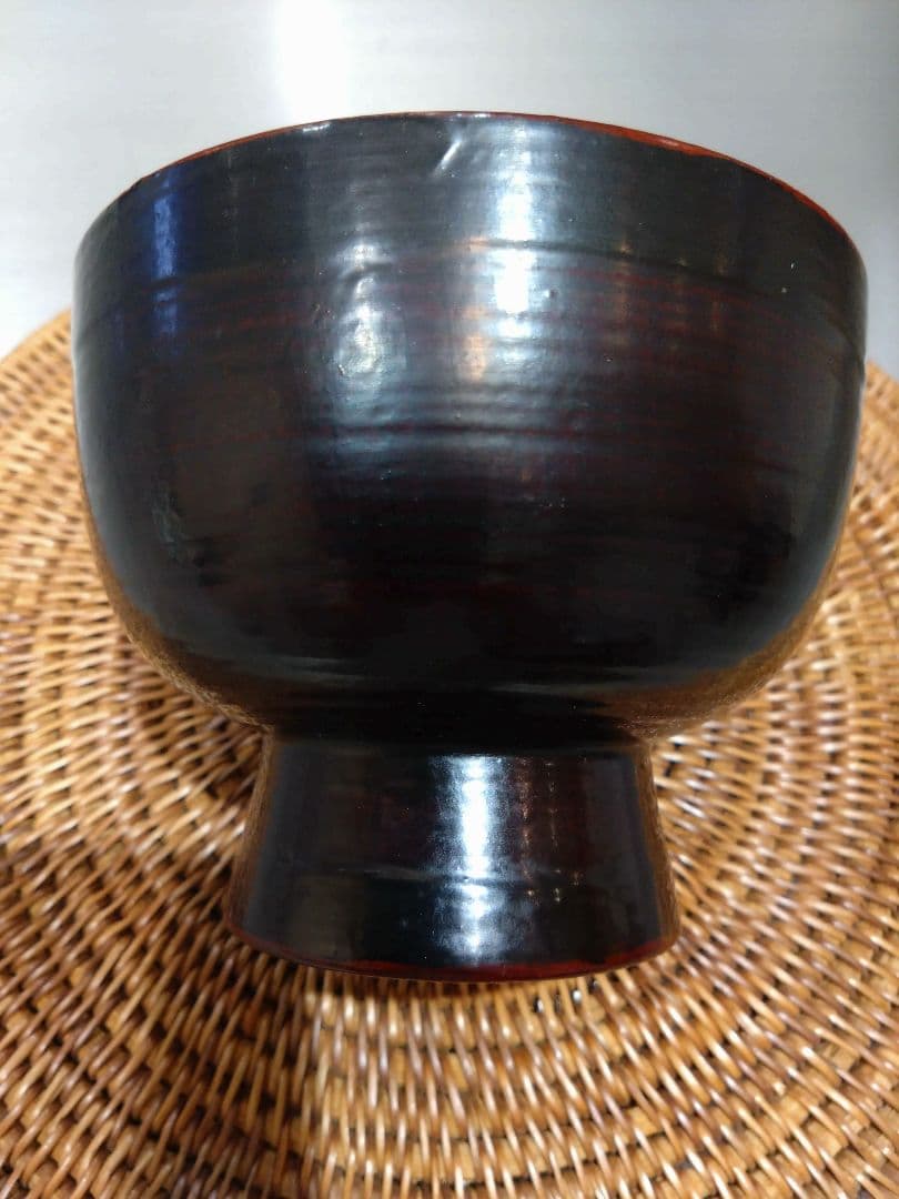 漆椀 角偉三郎 合鹿椀 共布、共箱付き 五ツ星 - メルカリ