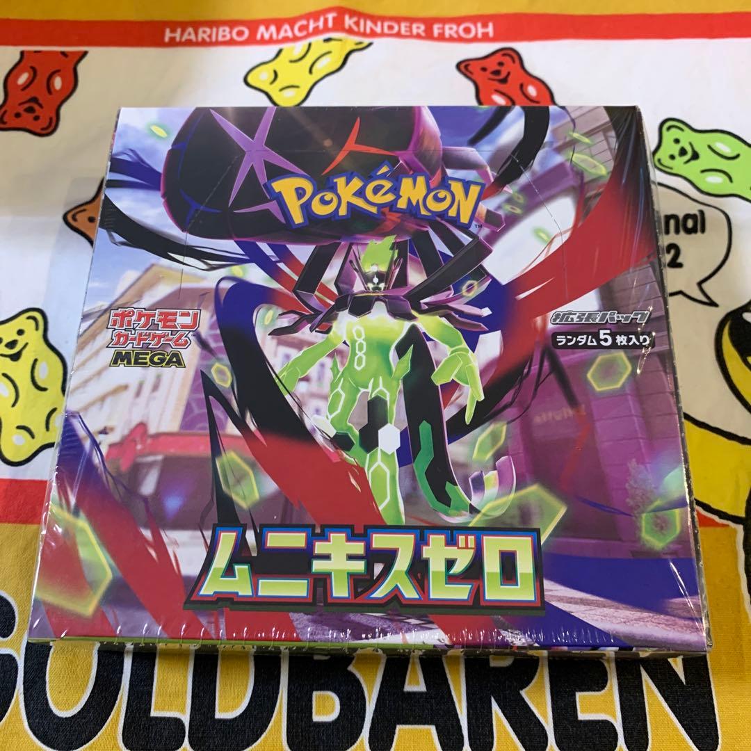 ポケモンカード ムニキスゼロ 1BOX 新品未開封品 シュリンク付き　おまけ付き ポケモンカード ムニキスゼロ シュリンク付き 1BOX - ポケモンカード