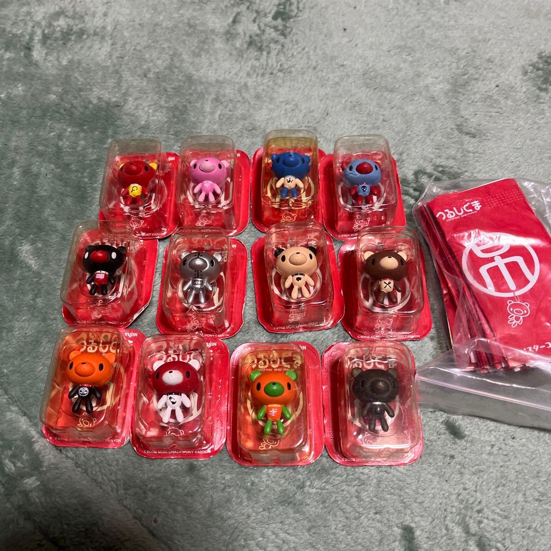 グルーミつるしぐまYujin 硬めフィギュア ブリスターコレクション12体セット