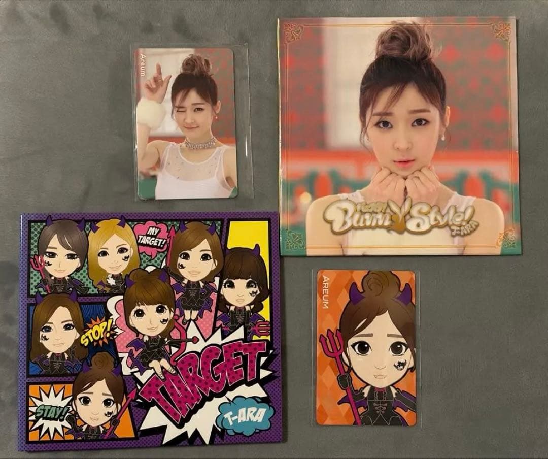 T-ARA - TargetとBunny Style Areum 2枚トレカ‼️ - メルカリ