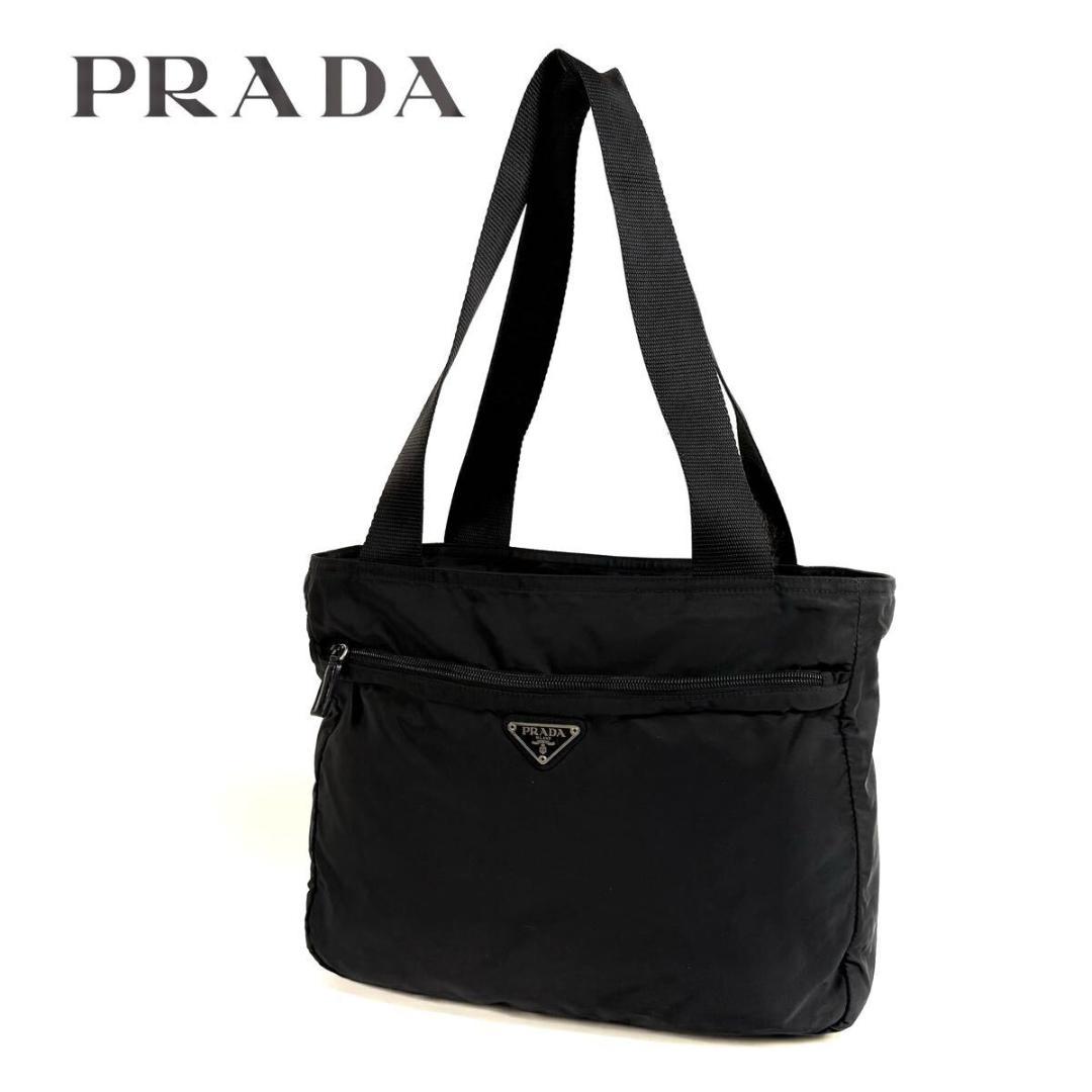 【美品】PRADA テスート ナイロン ショルダーバッグ シイタリア製