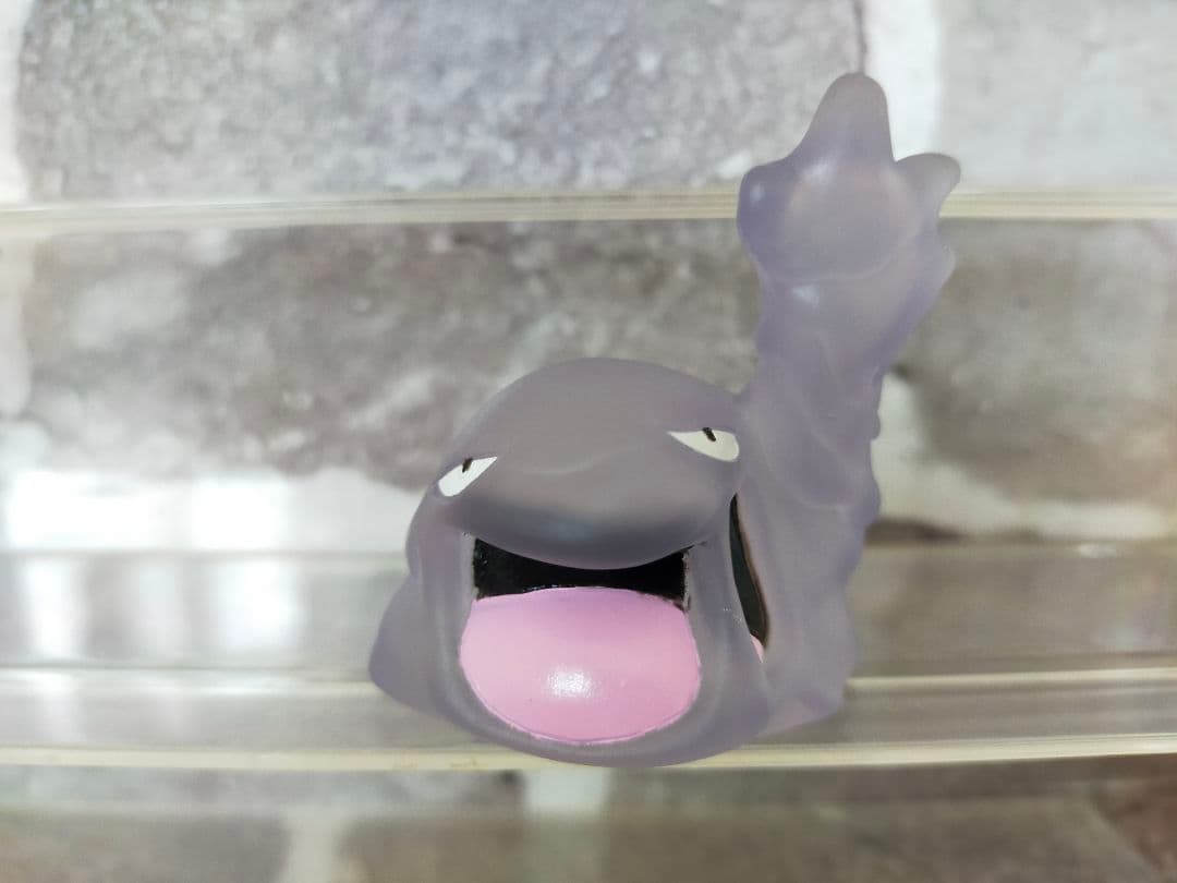 【美品】　ポケモンキッズ　指人形　ベトベトン　クリア