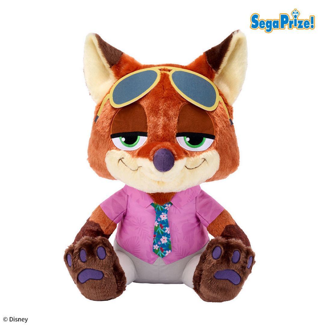 新品☆【ニック&ジュディ】ズートピア2スーパーラージぬいぐるみ