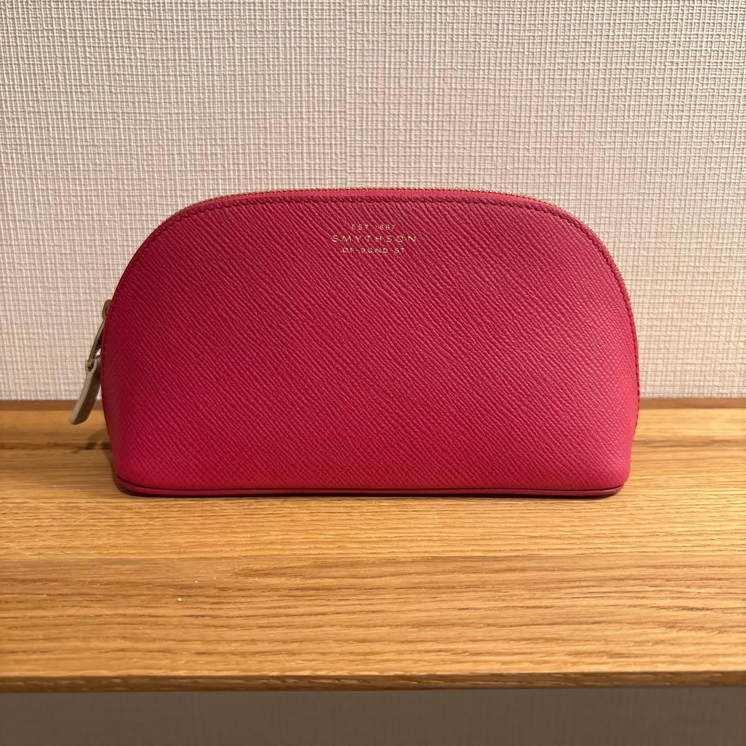 スマイソン　パナマコスメポーチ　Panama Cosmetic Case SMYTHSON｜Panama Cosmetic Case | Rakuten Fashion(楽天ファッション