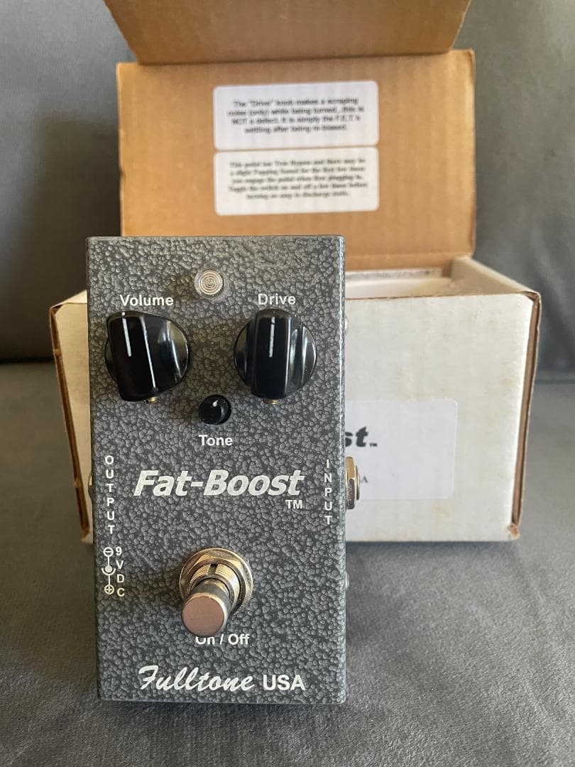 Fulltone / Fat - Boost / 初期 箱付き 美品 Fulltone / Fat - Boost / 初期 箱付き 美品 - メルカリ