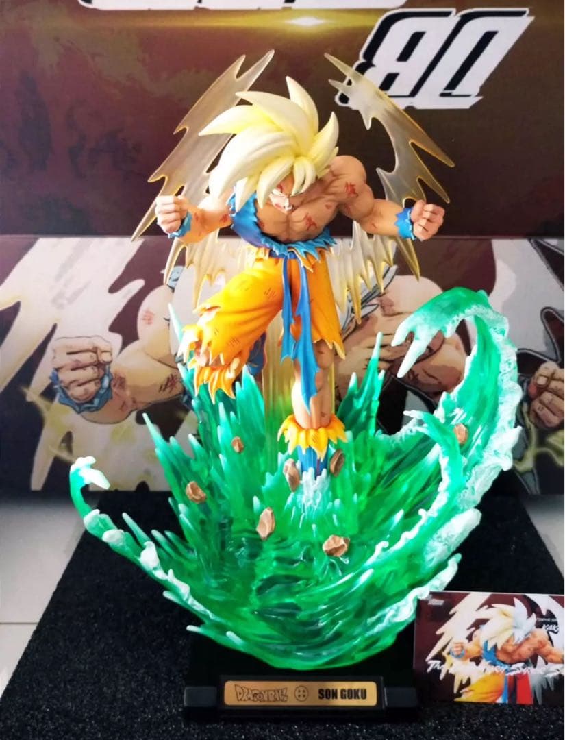 ドラゴンボール 孫悟空 ガレキ ガレージキット スタチューX①③⑨ ドラゴンボール 悟空 1／4フィギュア ガレージキット スタチューの通販