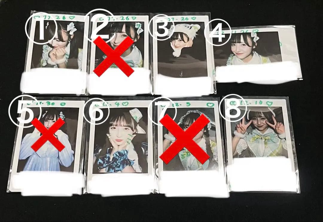 iLiFE 若葉のあ サインあり　コメありチェキ　まとめ売り iLiFE 若葉のあ サインあり コメありチェキ - メルカリ