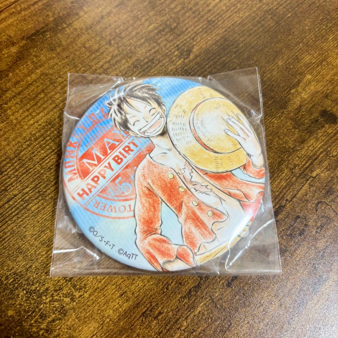 【ONE PIECE】 東京ワンピースタワー限定 ルフィ 缶バッジ 東京ワンピースタワー】新たなグッズが続々登場！最新グッズ情報をお