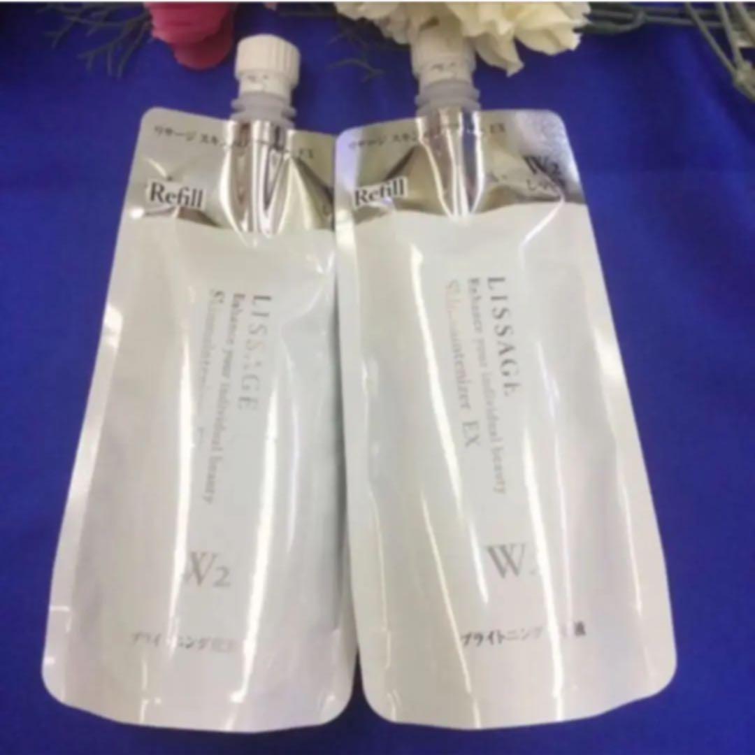 リサージ スキンメインテナイザーEX W2 美白 しっとり(詰め替え)4袋