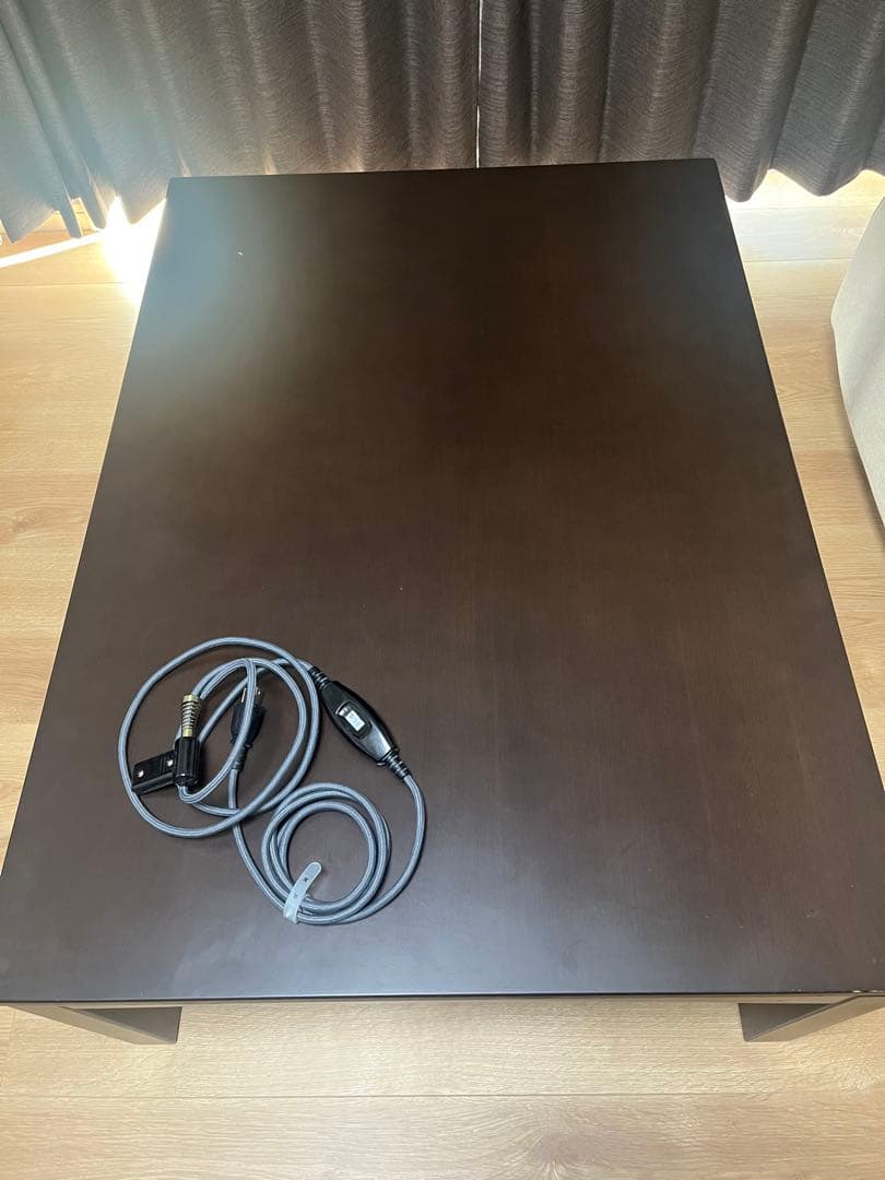 無印良品　ダークブラウン こたつ 長方形