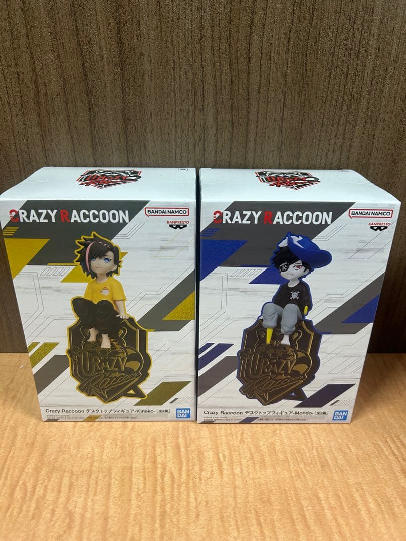 Crazy Raccoon デスクトップフィギュア Mondo＆kinako - メルカリ