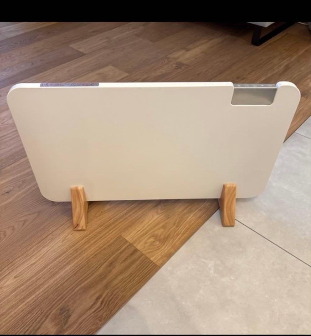 moku. パネルヒータホワイト 電気ヒーター 木製スタンド付き moku. パネルヒータホワイト 電気ヒーター 木製スタンド付き Amazon