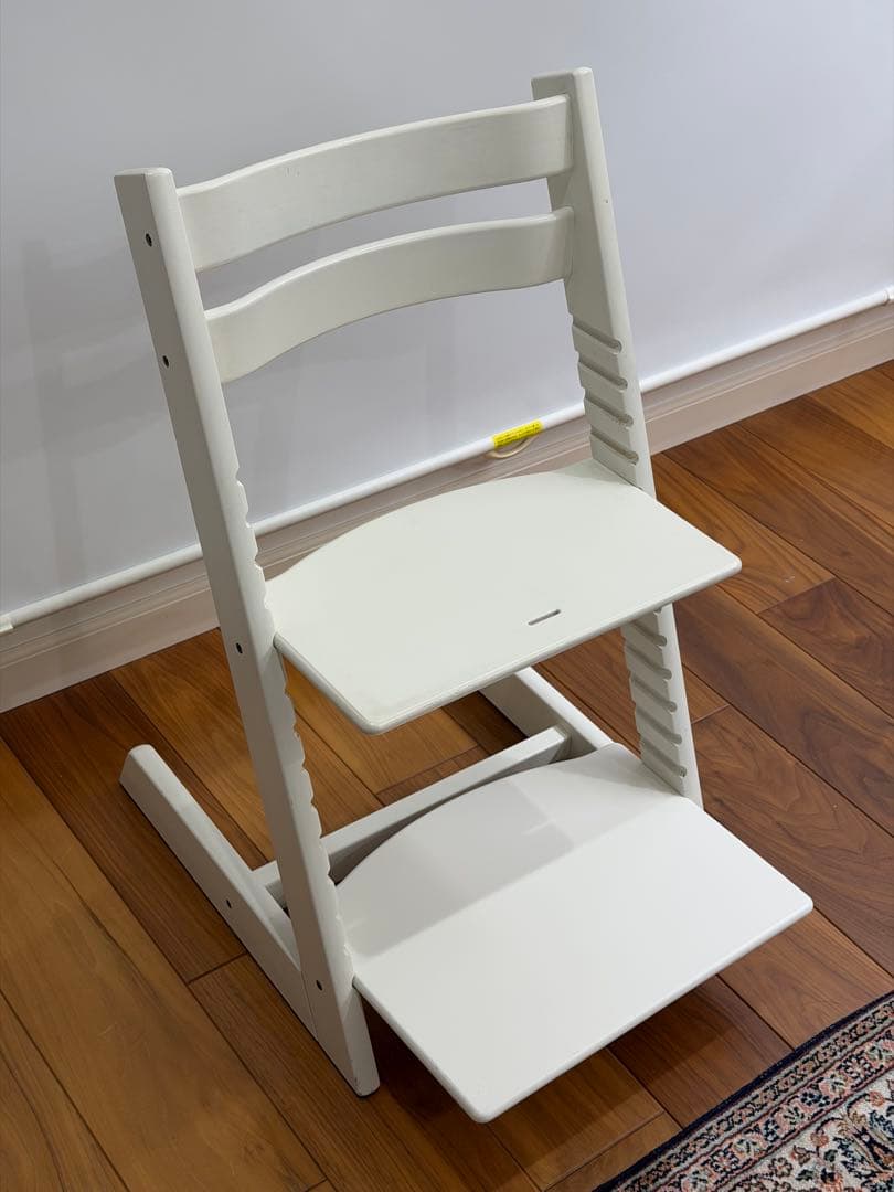 ストッケ トリップトラップ ホワイト 子供椅子 ベビーチェア