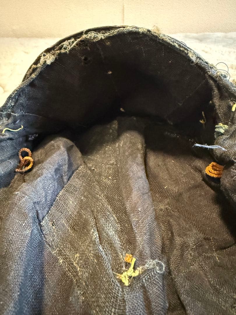 ⭕️ 江戸時代 鎖帷子 【鉢金付き鎖頭巾】 幕末 新撰組 忠臣蔵 ➀