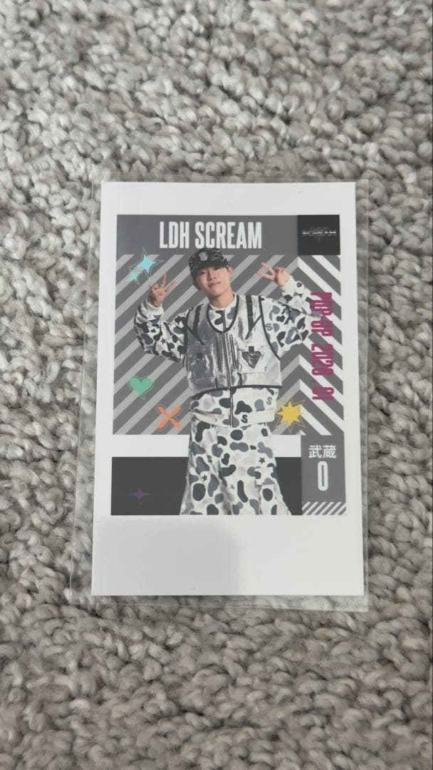 LDH SCREAM 武蔵 POP UP チェキ風フォトカ - メルカリ