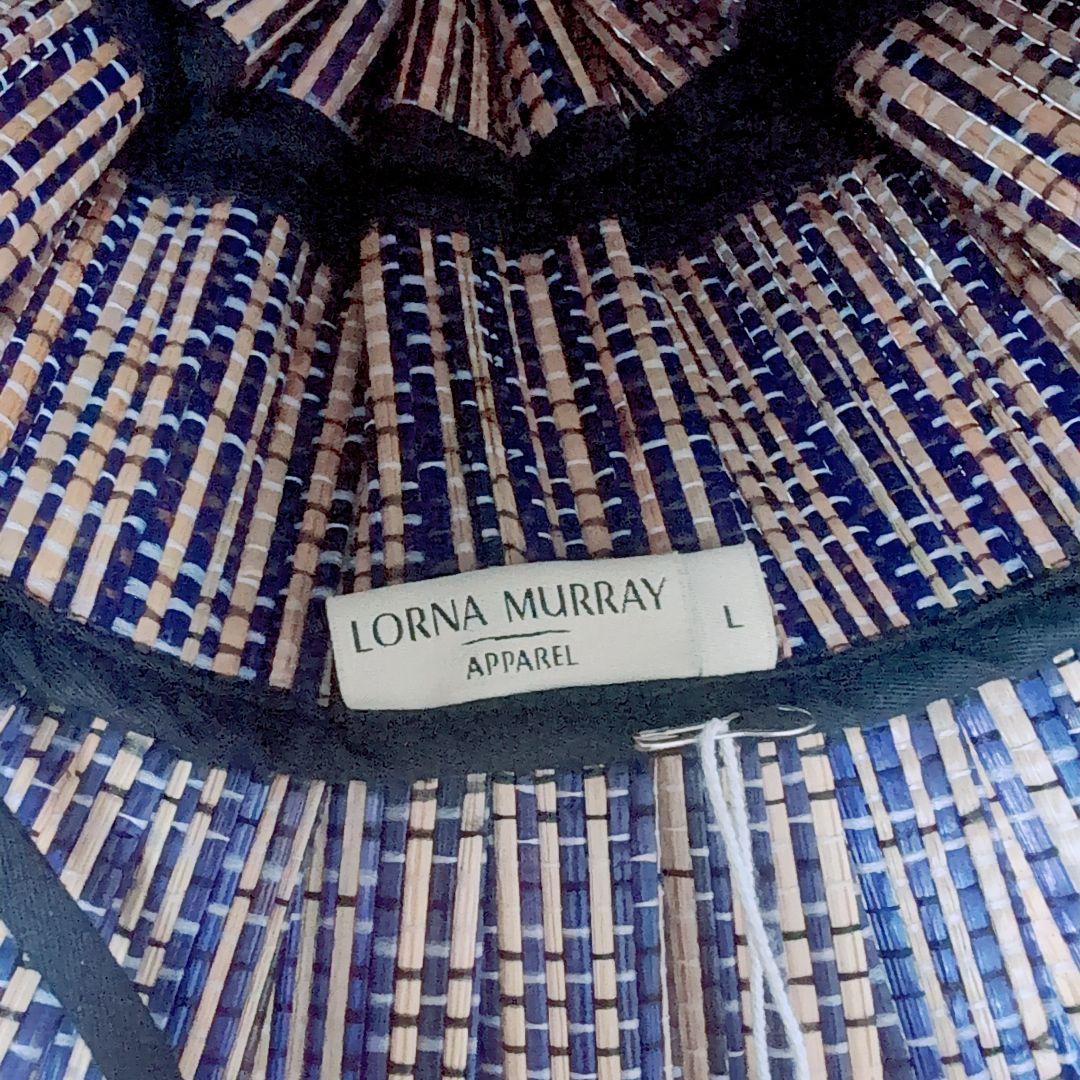 LORNA MURRAY 麦わら帽子 黒と紫とベージュ キッズLサイズ - メルカリ