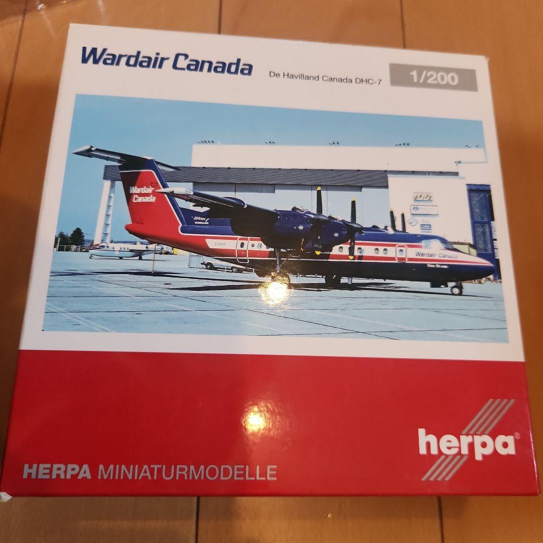 航空機・ヘリコプター Wardair  De Havilland DHC-7 1/200 The Story Of The De Havilland Canada DHC-7