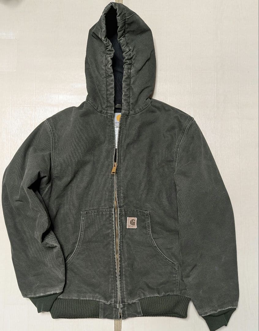 Carhartt アクティブジャケット モスグリーン carhartt active jacket Mos greenカーハートアクティブジャケットモス