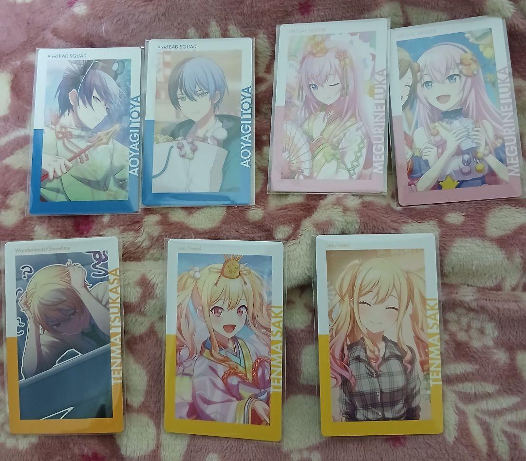 プロセカ エピカ ePick card ひな祭り 1c 7点 - メルカリ