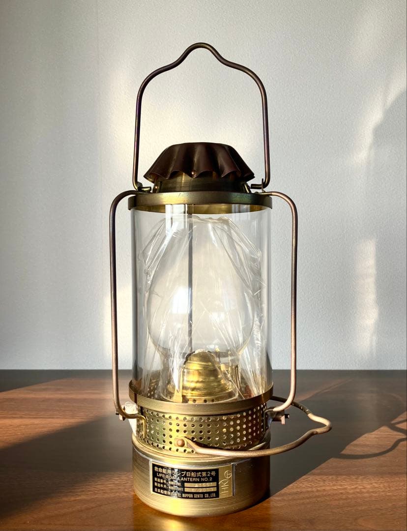 未使用】日本船燈 救命艇用ランプ 日船式＜N71L000＞ニッセンマリン