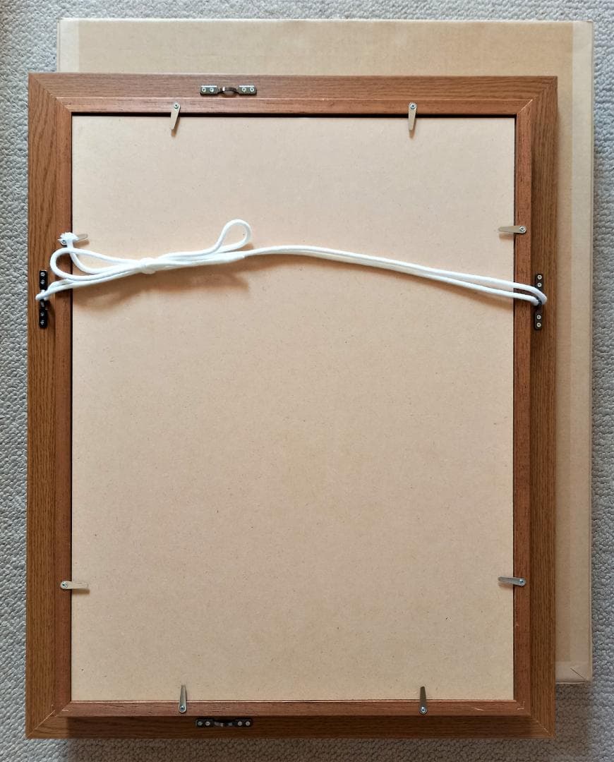 平田鉄男　タイトル「GRANADA」　8号サイズ　パステル画　真作