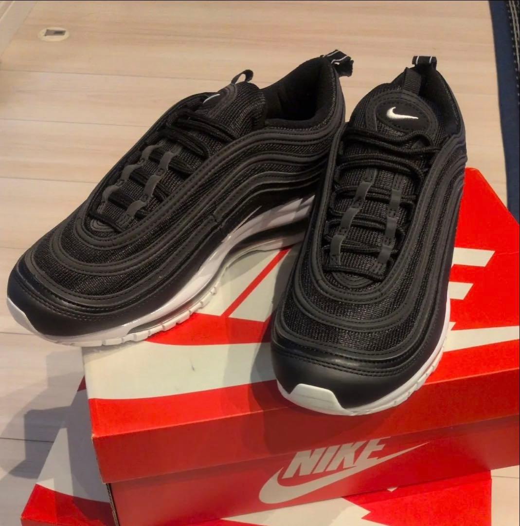 Nike Air Max 97 ブラック　26.5㎝　試着のみ未使用 nike air max 97 ナイキ エア マックス 97 新品未使用 27 0㎝ ブラック