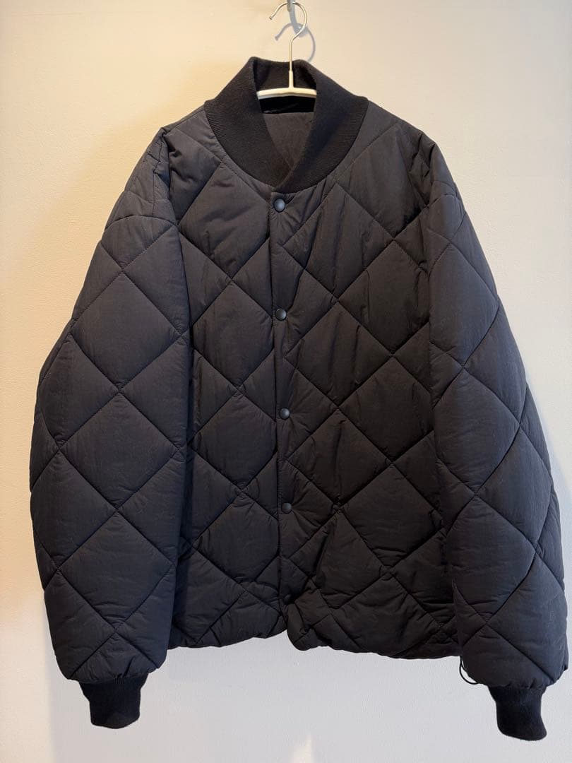 everyone random diamond quilted jacket L - メルカリ