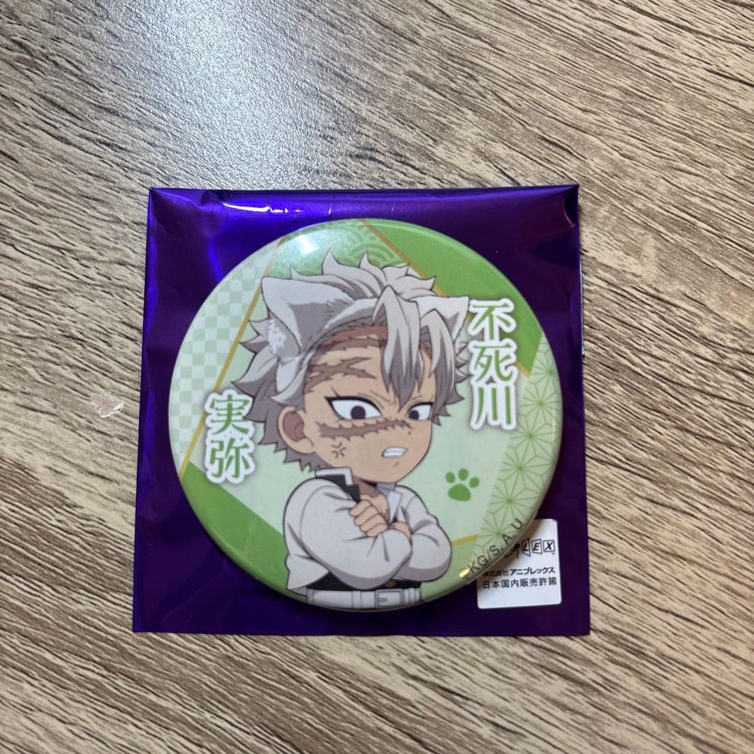 鬼滅の刃 ナンジャタウン 缶バッジ 不死川実弥・玄弥兄弟 セット