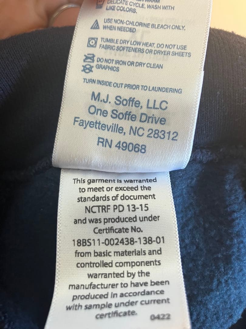 アメリカ軍放出品　U.S.NAVY MADE IN USA