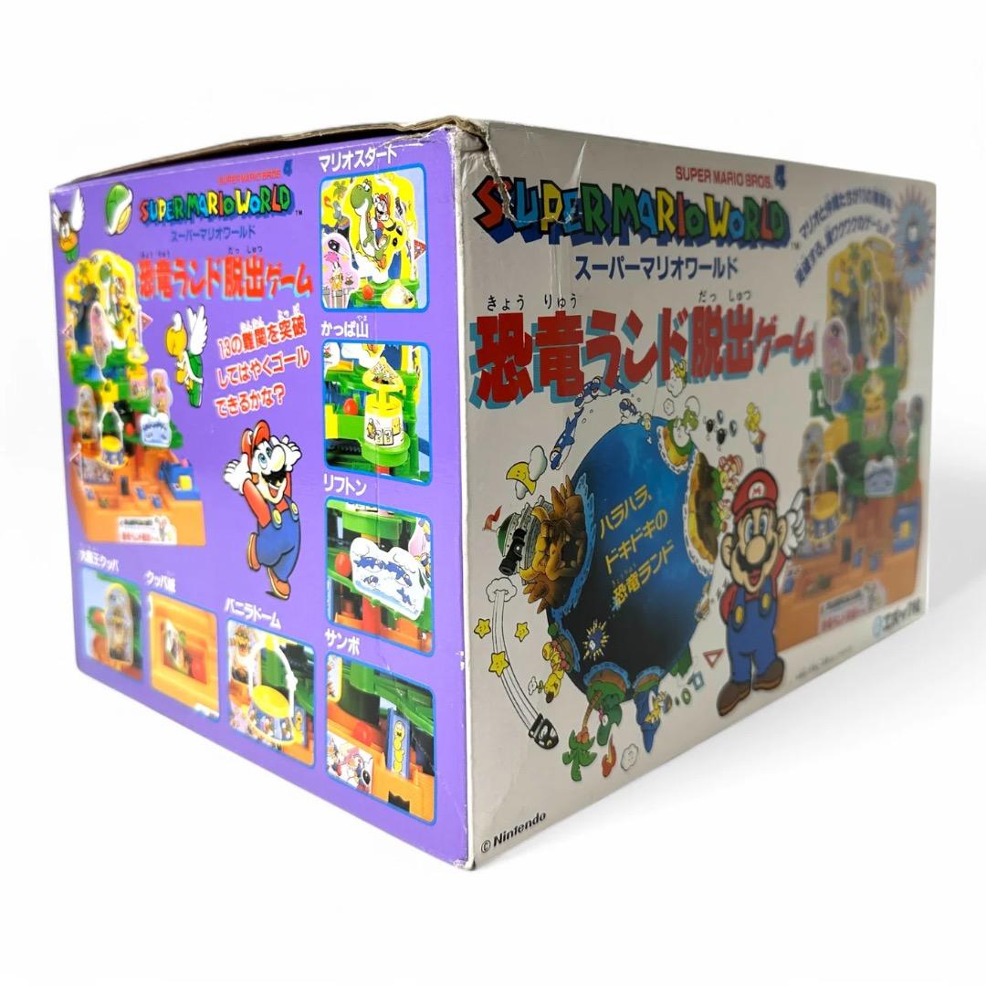 スーパーマリオワールド 恐竜ランド脱出ゲーム エポック社 箱付き