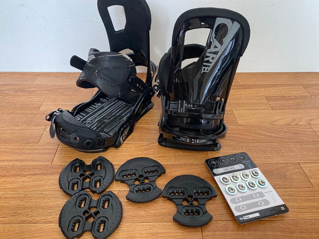 2013 BURTON CARTEL Re:Flex ブラック Mサイズ