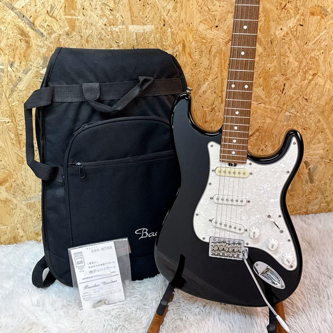 BACCHUS BST-TTC TRONICAL TUNE搭載 ストラトタイプ Bacchus（バッカス） Bacchus BST-2-RSM/R（ストラップサービス中