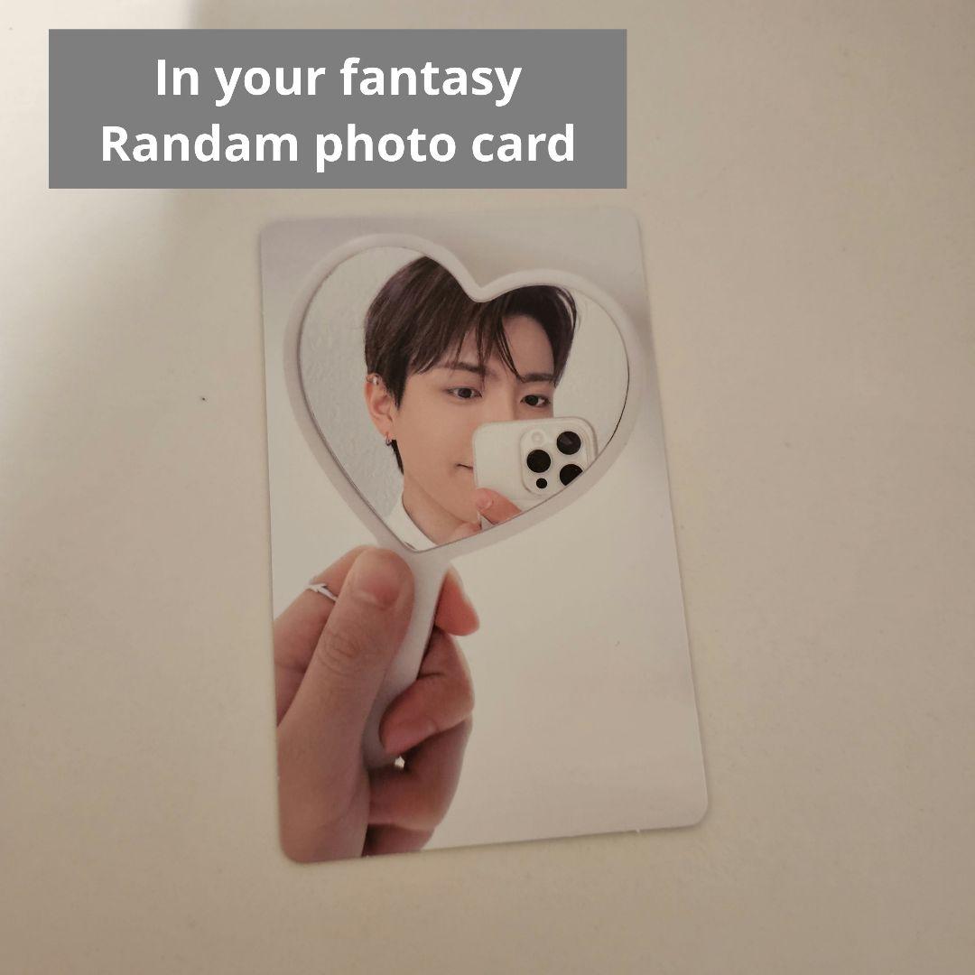 ATEEZ In your fantasy トレカ ラントレ ホンジュン 鏡 - メルカリ