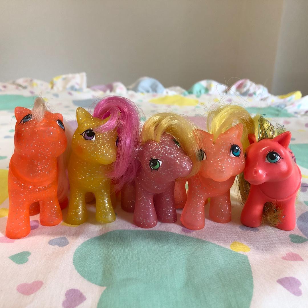 マイリトルポニー g1 5個 UK ヴィンテージ アメトイ ファンシーアラモード