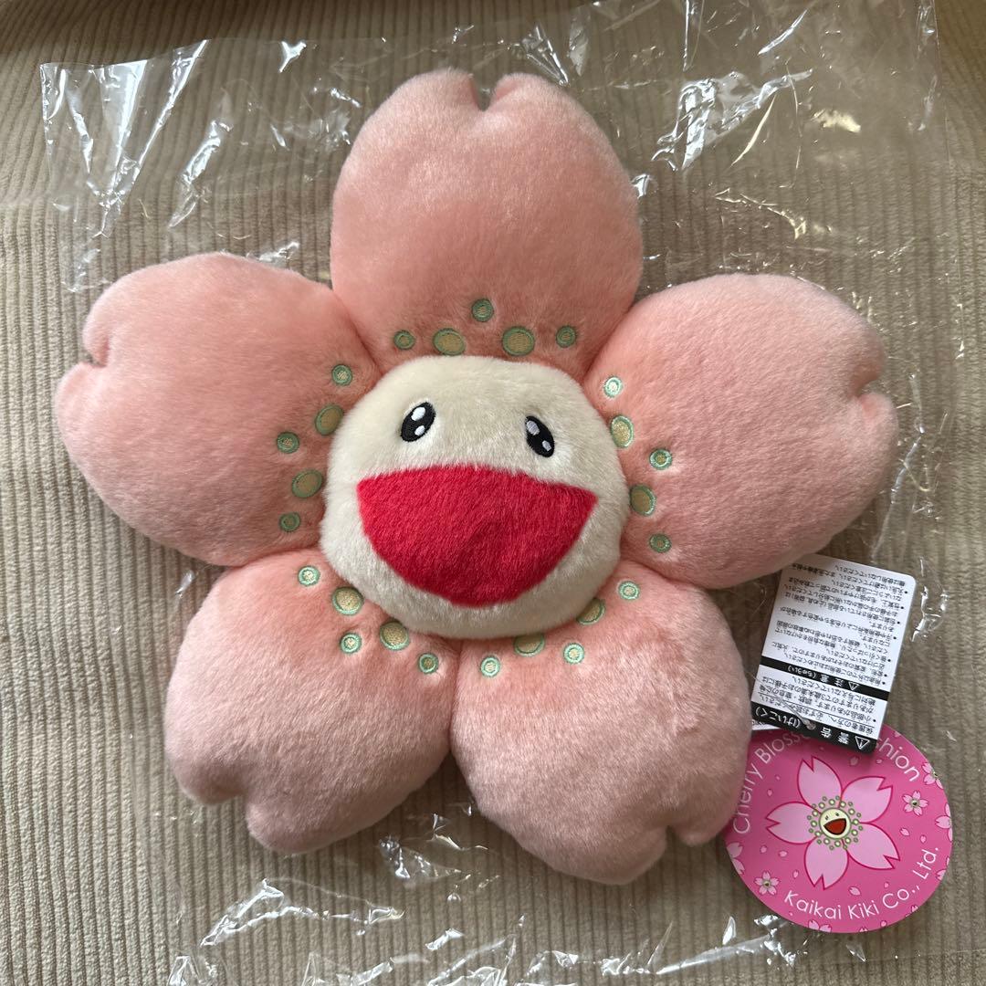 村上隆 フラワー 桜祭り クッション 30cm - メルカリ