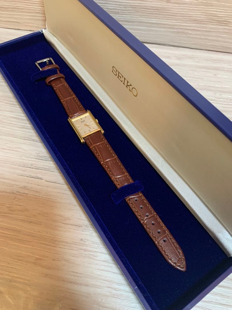 【美品】ヴィンテージ 精工舎SEIKOセイコー シャリオ 1400 - 6820