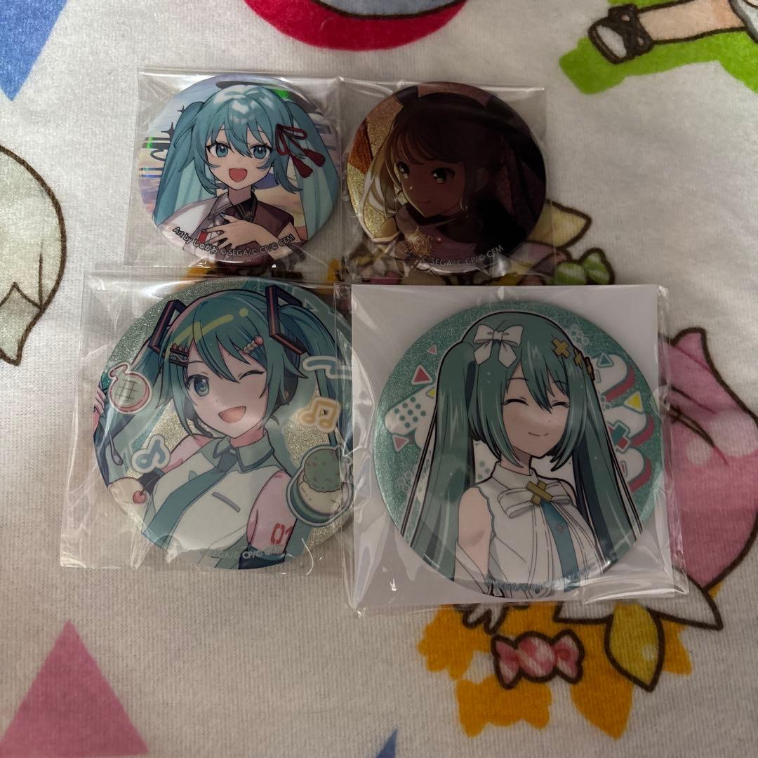 プロセカ 初音ミク 缶バッジ バースデー はぴこれ セカライ 纏め売り