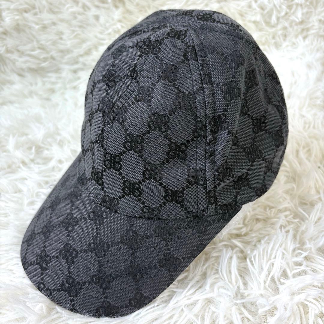 【希少】BALENCIAGA GUCCI ハッカープロジェクト キャップ S