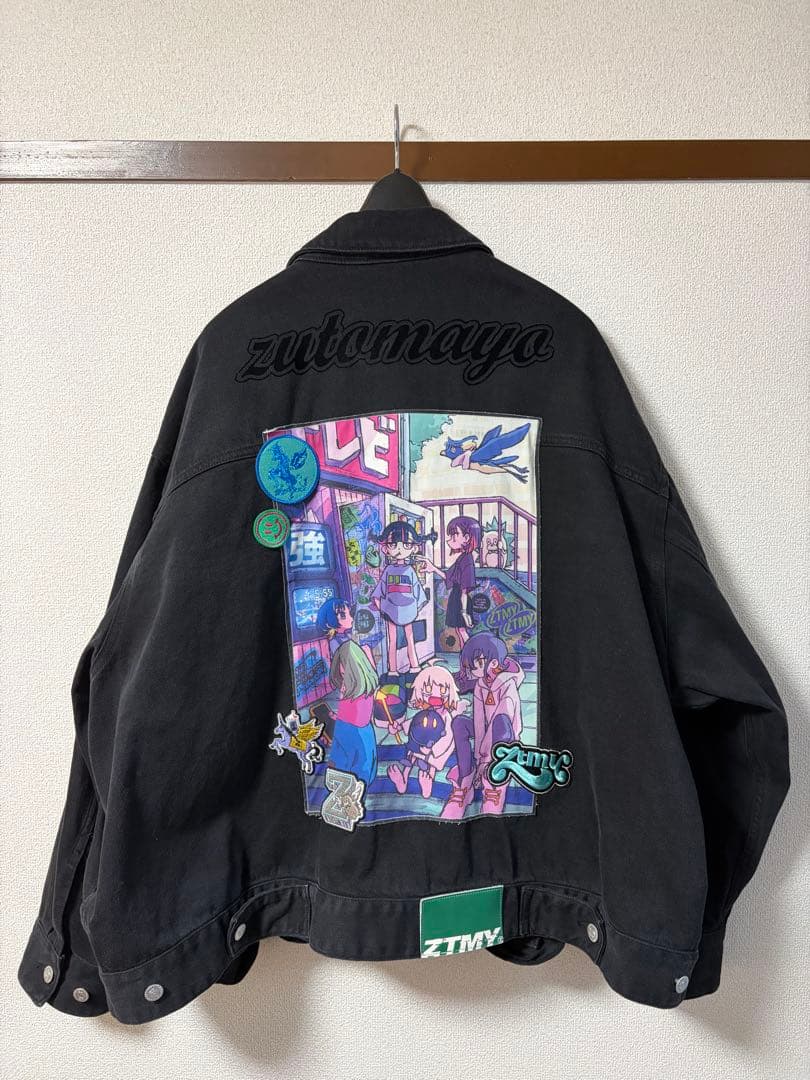 ずっと真夜中でいいのに。Over size Denim jacket XL