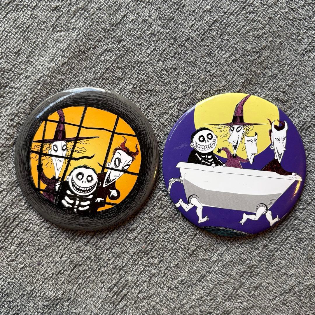 美品】ナイトメア・ビフォア・クリスマス 缶バッジ - メルカリ