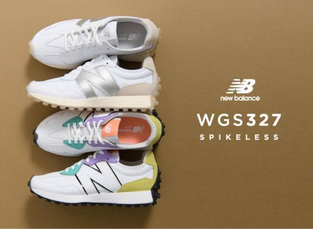 new balance WGS327 スパイクレス ゴルフシューズ　23cm