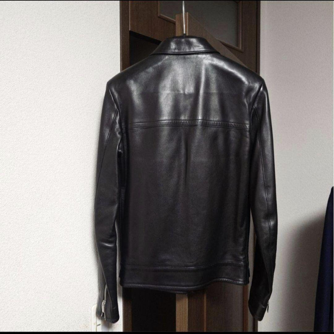 サンローランパリ 13SS カフェレーサーレザーライダースジャケット