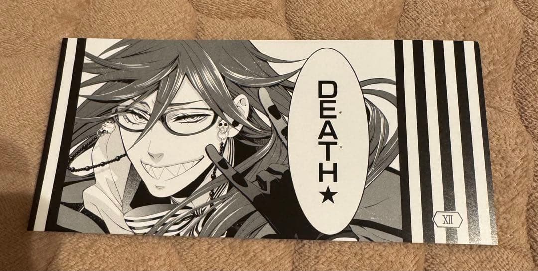 黒執事15周年 名場面しおり グレル・サトクリフ - メルカリ