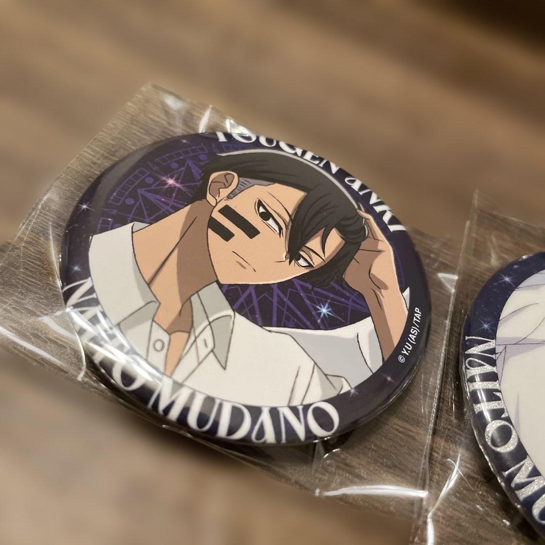 桃源暗鬼 ファボテリア angel&devil 缶バッジ 無陀野無人 2個 天使